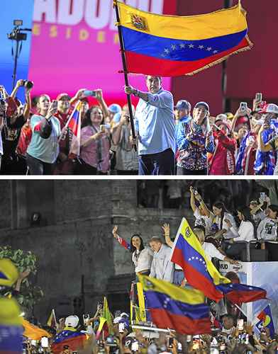 massive-rallies-close-campaigns-in-venezuela