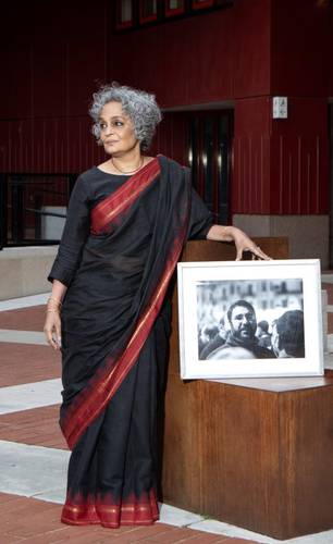 writer-arundhati-roy-denounces-a-televised-genocide-in-gaza