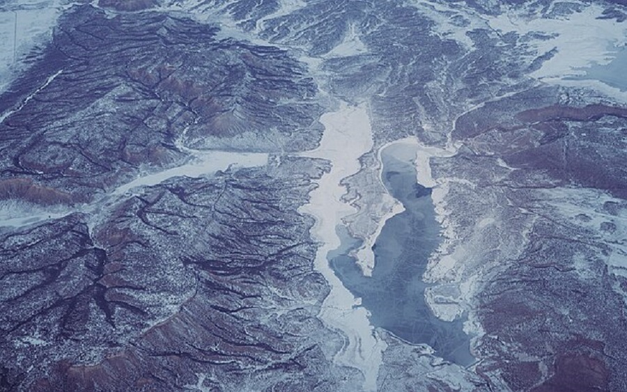 New Mexico (USA), Rio Arriba County with El Vado Reservoir 2017 - Matt Nelson 2017-02-06