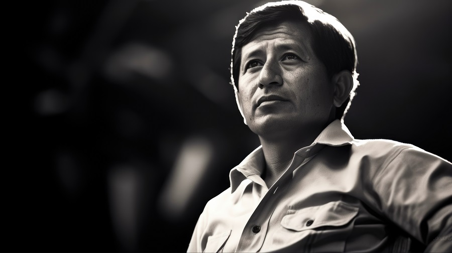 Men at Work: Cesar Chavez. Celebrating his Heritage, Fighting for Mexican and Workers' Rights on National Holiday