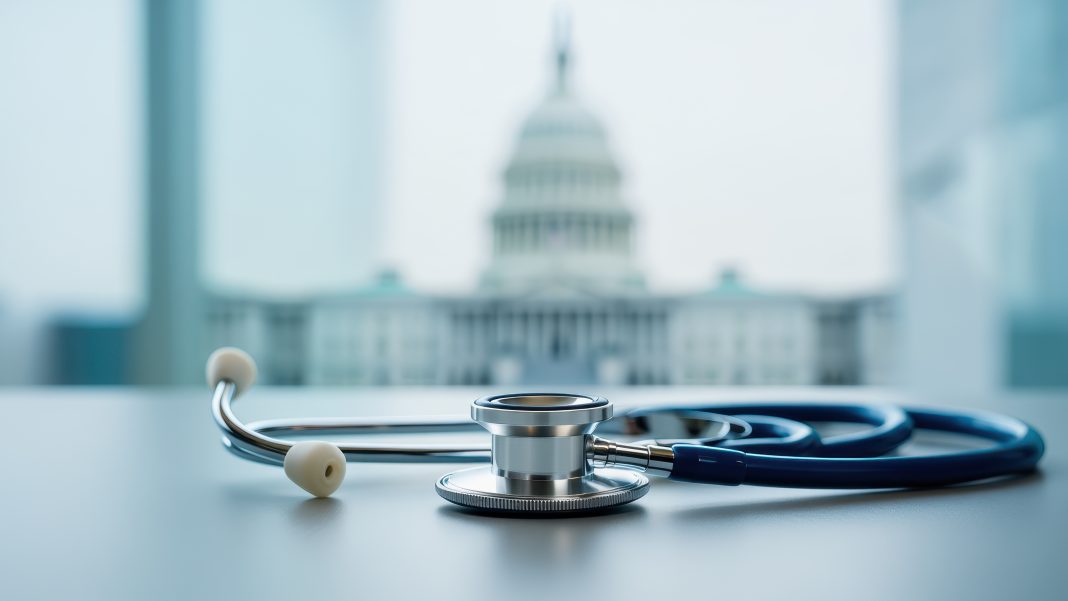 Healthcare officials analyzing health statistics and charts during a meeting focused on reducing sexually transmitted infections in New Mexico.