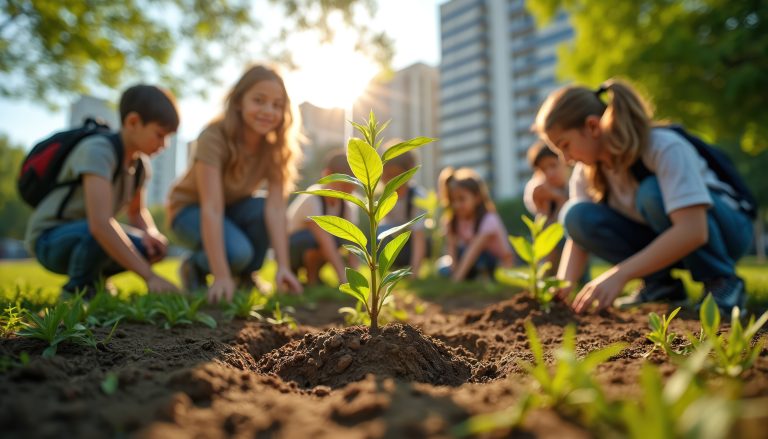 Small Actions, Big Difference: Students Make an Impact on Earth Day