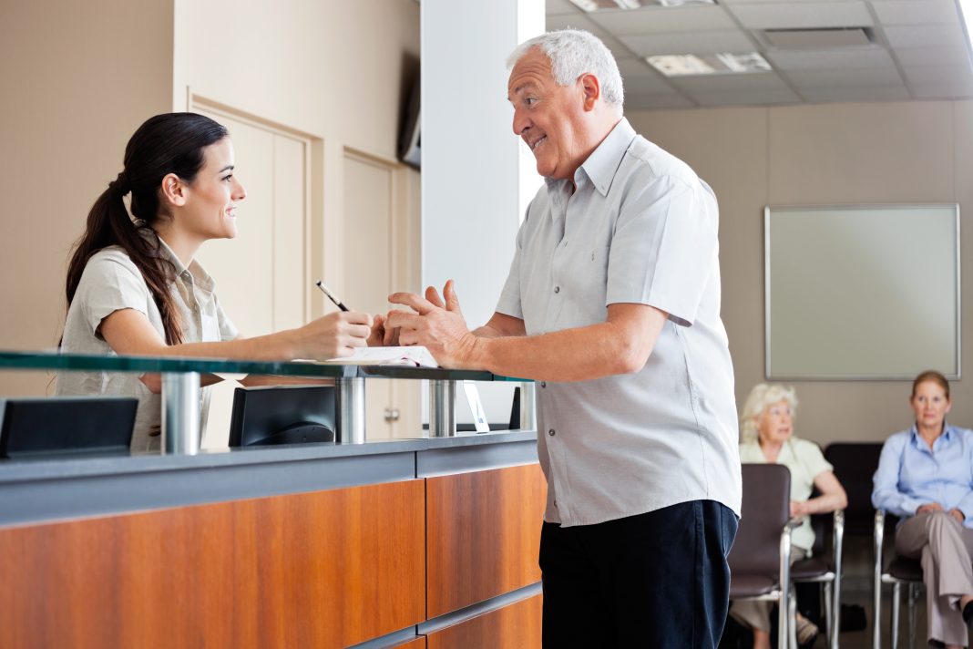 Healthcare workers and patients gather a rural New Mexico clinic, representing the state’s new initiative to strengthen rural healthcare systems and improve access.
