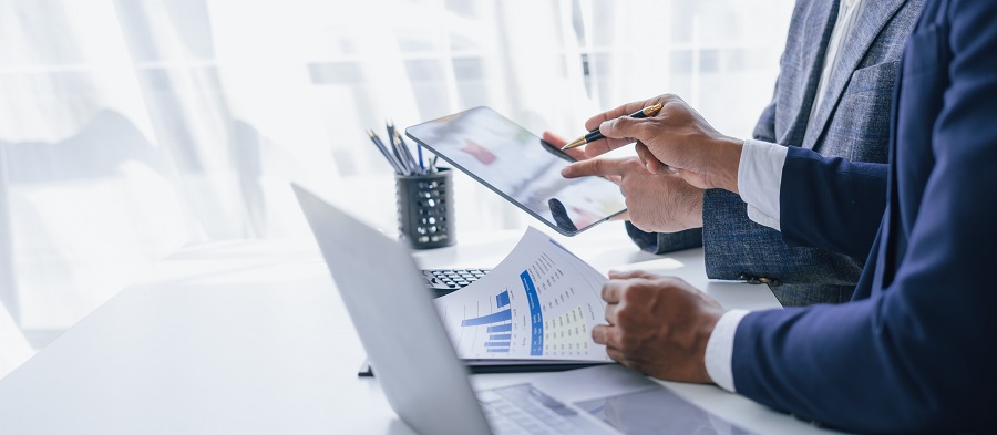 Using tablet pc, Consultant between bookkeepers and accounting l