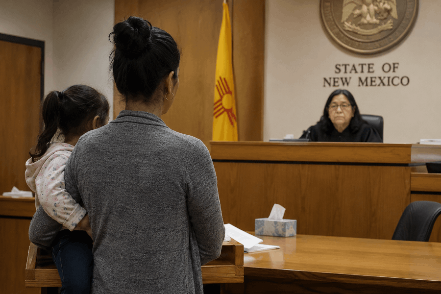 a mother seeking child support can find herself facing not only a custody battle