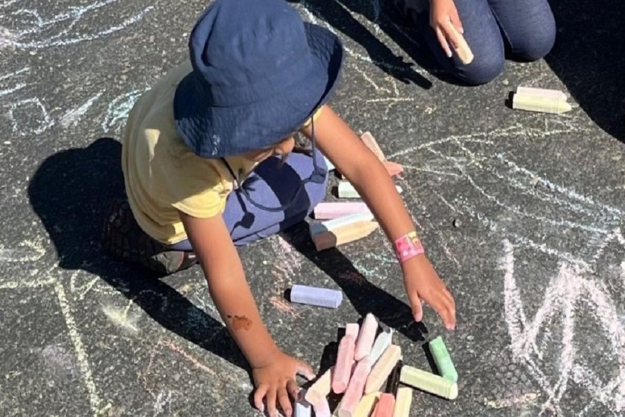 Child playing
