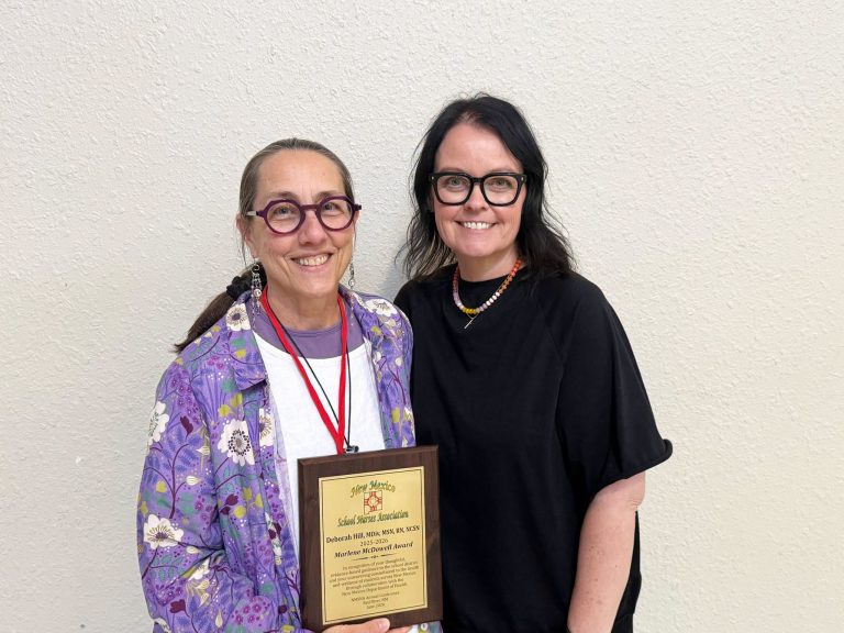 APS Nurse Earns Distinguished Service Award for Advocacy and Commitment to Student Health