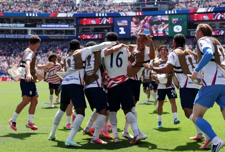 Albuquerque Celebrates 2-0 USA World Cup Win Against Australia