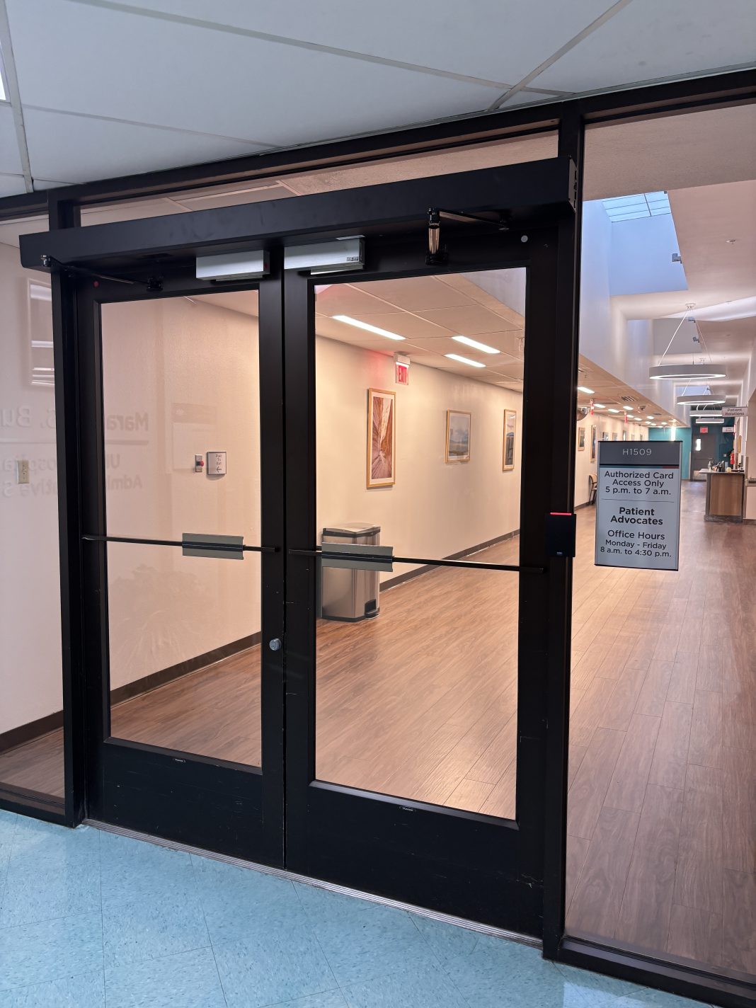 UNM Hospital Administrative Suite, photo by Nolan Rodrigues Walsh