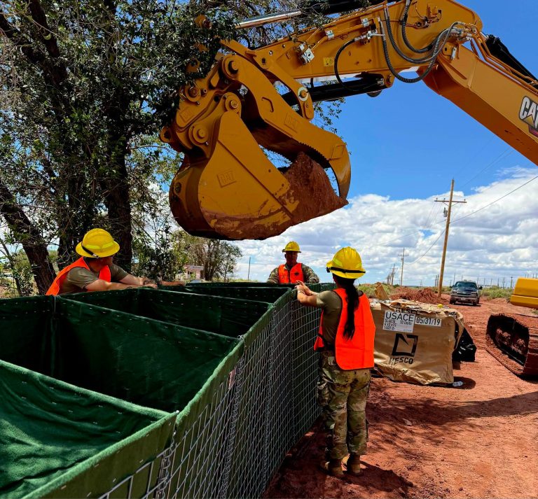 National Guard Sends Team to Support Flood Recovery Efforts in Zuni Pueblo