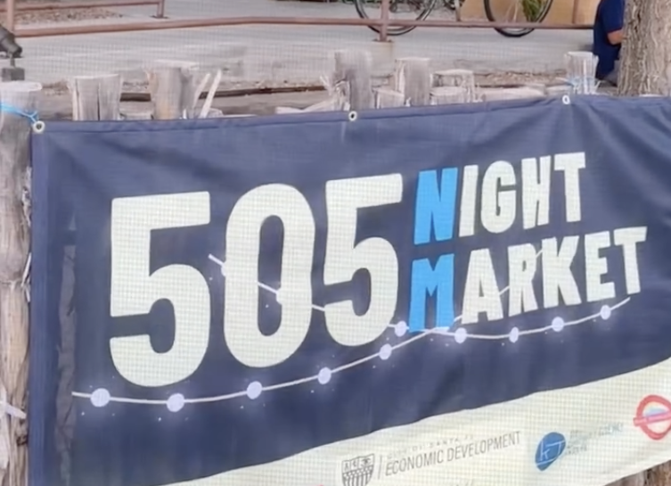 505 Night Market banner, photo from @505nightmarket on Instagram