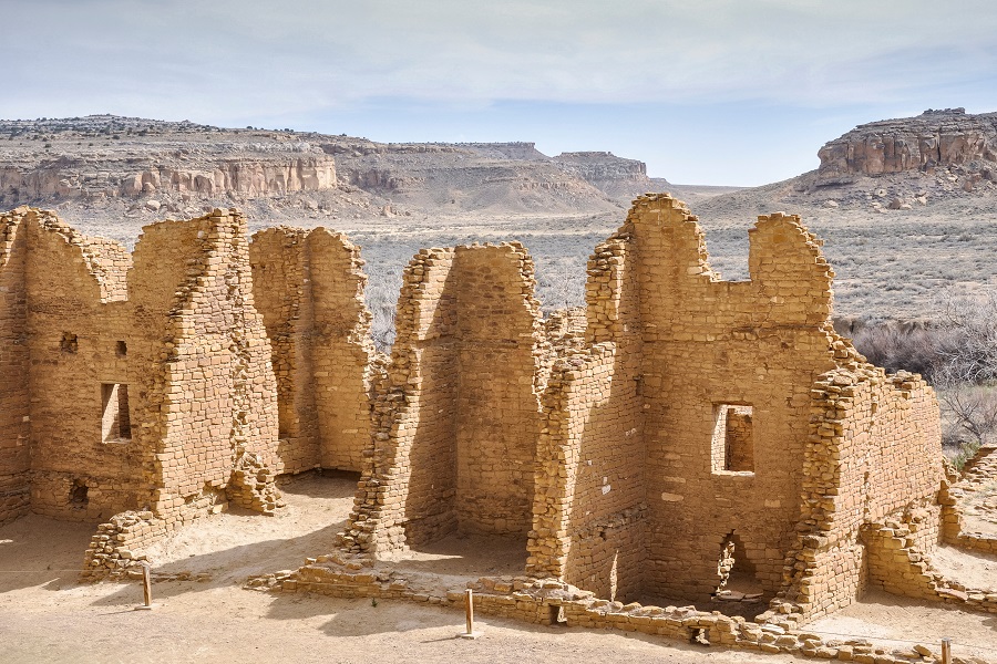 Kin Kletso ruins, Chaco Canyon, New Mexico (USA)