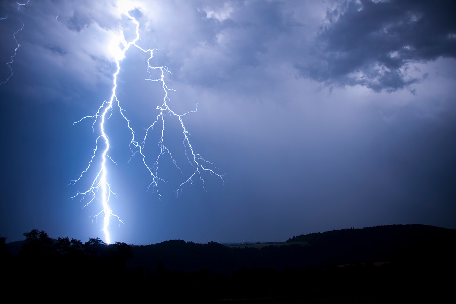 lightning storm