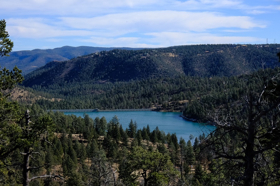 Grindstone Lake Dam in Ruidoso New Mexico
