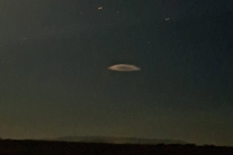Is it a UFO? Strange ‘Flying Saucer’ Shape Spotted Over New Mexico Sparks a Second Look, But the Truth May Even Stranger