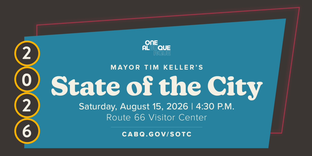 Banner for State of the City Address, photo from cabs.gov/sotc