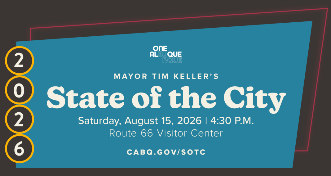 Banner for State of the City Address, photo from cabs.gov/sotc