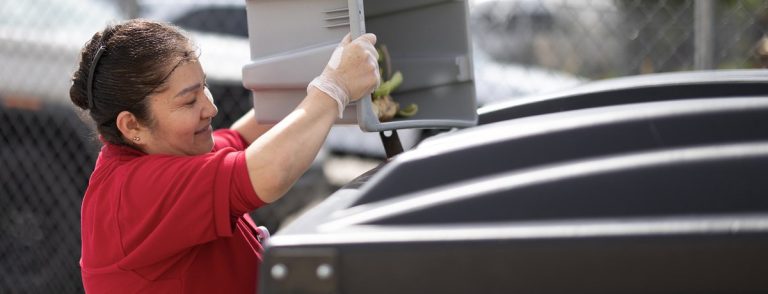 From Cafeteria Scraps to Garden Soil: APS Pilots Food Waste Diversion Program