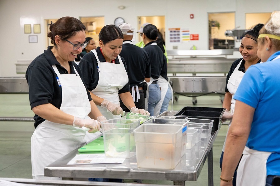 school cafeteria