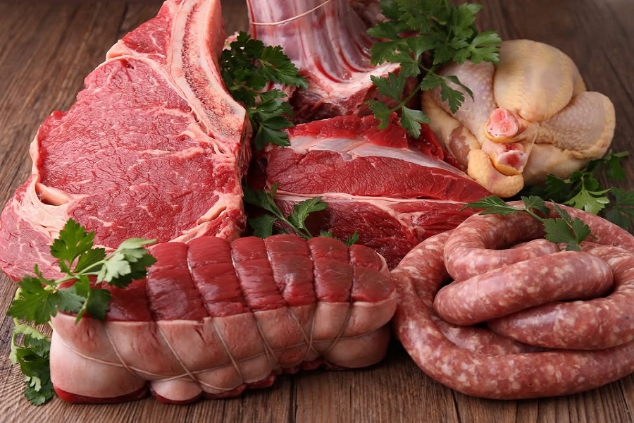 raw meat