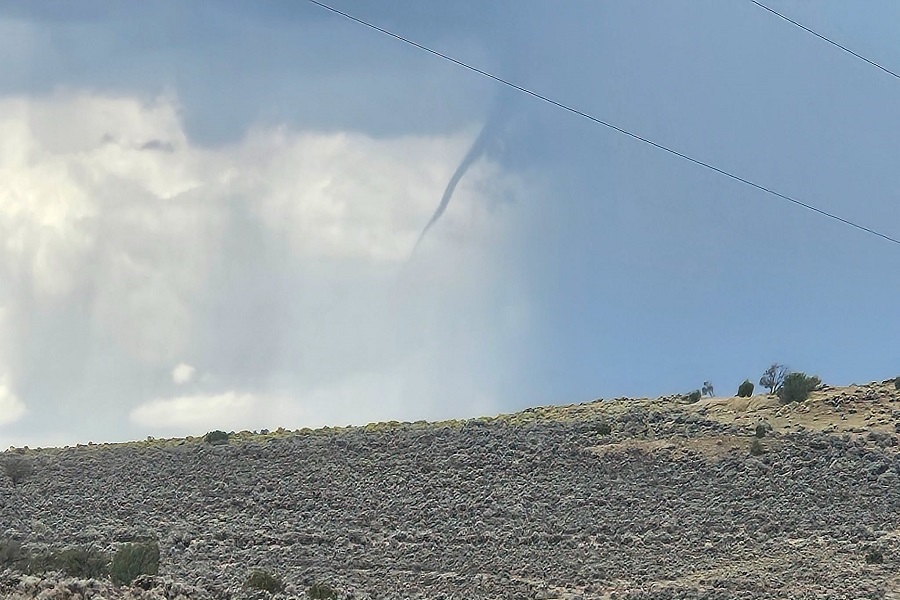 Funnel cloud over Cuba, NM.